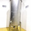 1,500 Ltr GEA Stainless Steel Jacketed Tank with Scraped Surface Mixer